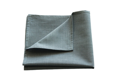 Grey Pocket Square, Handkerchief